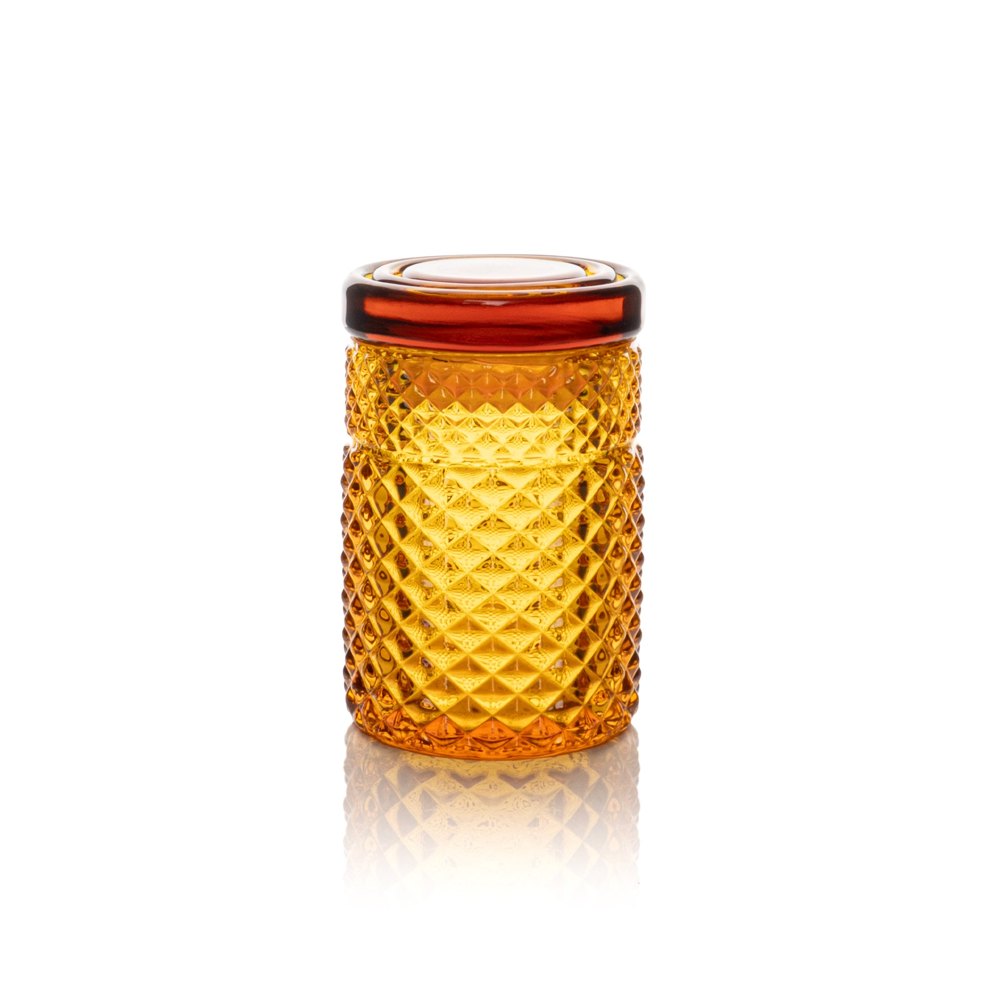 Twenties Collection Jar, Amber
